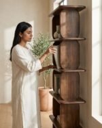 Étagère en bois de manguier