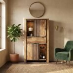Buffet haut en palissandre avec