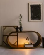 Console en bois de manguier (160 x 40 cm) Adgar  - Image 6