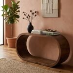 Console en bois de manguier (160 x 40 cm) Adgar  - Image 3