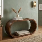 Console en bois de manguier (160 x 40 cm) Adgar  - Image 2