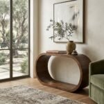 Console en bois de manguier (160 x 40 cm) Adgar 
