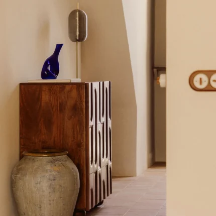 Aparador Bas à 2 portes en bois de manguier Even