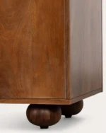 Aparador Bas à 2 portes en bois de manguier Even - Image 2