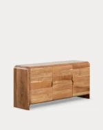 Aparador Bas à 3 Portes en Bois d’Acacia Lucil - Image 7