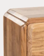 Aparador Bas à 3 Portes en Bois d’Acacia Lucil - Image 3