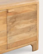 Aparador Baixo de Madeira de Mangueira com 3 Portas Reichel - Image 3