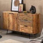 Buffet en bois recyclé vintage