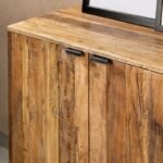 Buffet en bois recyclé vintage 90 - Image 5