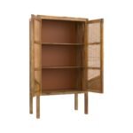 Armoire en cannage 2 portes TIKI - Image 3