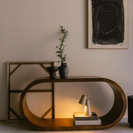 Console en bois de manguier