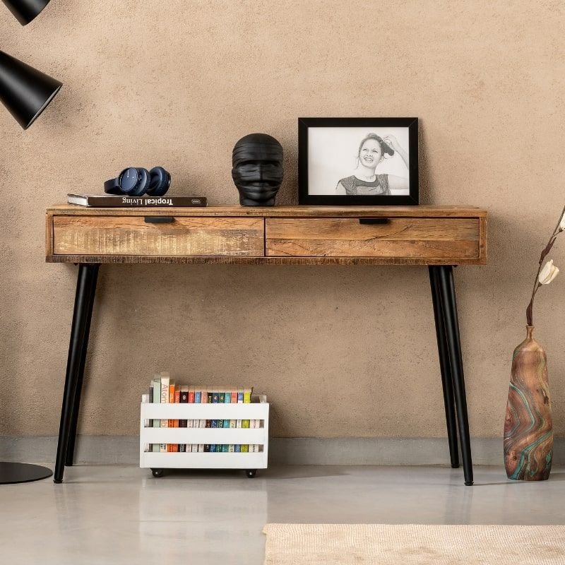 Console 120 en Bois Massif Recyclé Console 120 en Bois Massif Recyclé