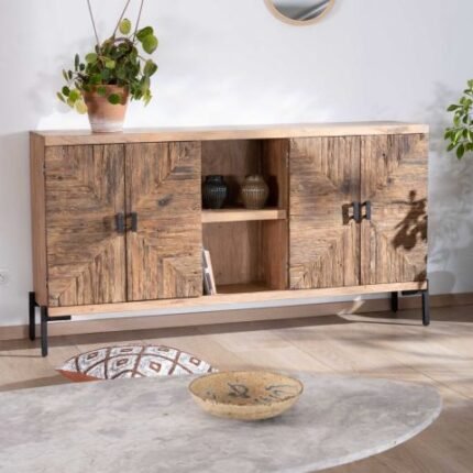 Meuble Ethnique Chic à Chevrons