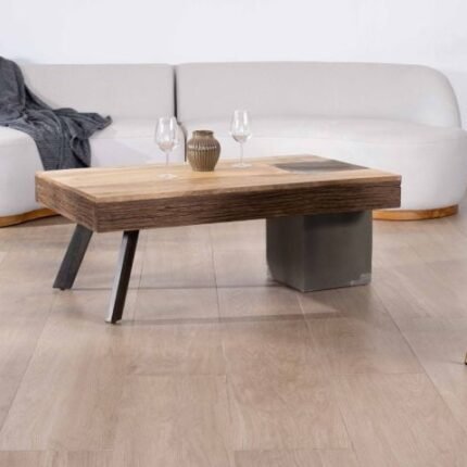 Table basse industrielle en