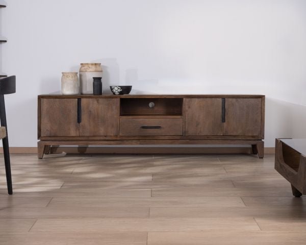 Meuble TV en Manguier Massif Meuble TV en Manguier Massif