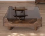 Table basse carrée en manguier - Image 5