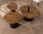 Ensemble de trois tables basses en - Image 6