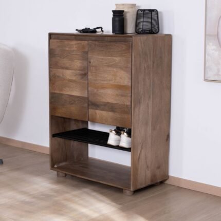 Meuble de rangement en bois de