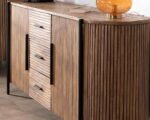 Meuble en Mahogany et Teck Recyclé 