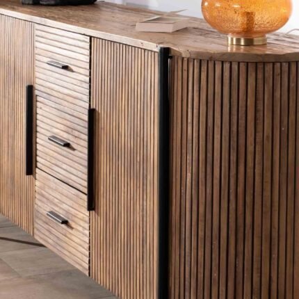 Meuble en Mahogany et Teck Recyclé 
