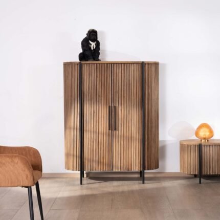 Meuble en Mahogany et Teck Recyclé 