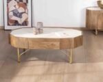 Table basse octogonale en