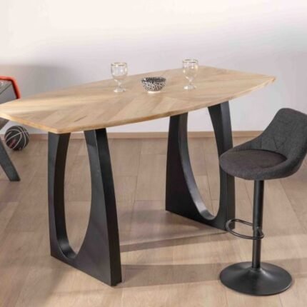 Table haute end acacia