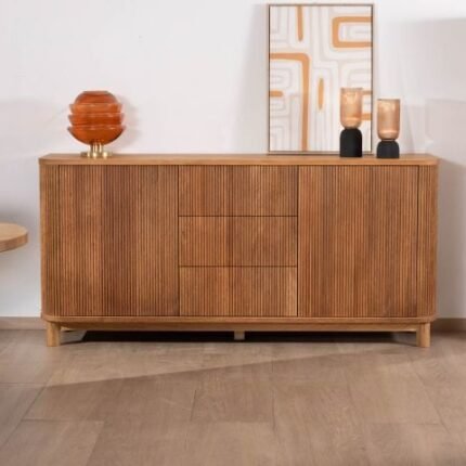 Buffet en chêne huilé avec