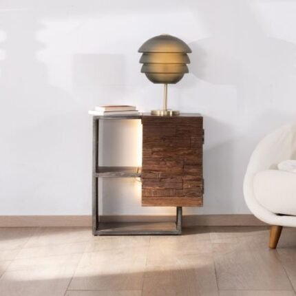 Table de Chevet en Acacia Massif