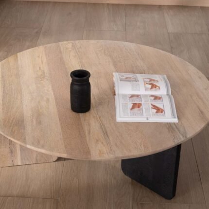 Table basse en manguier massif 