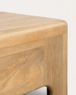 Mesa de Centro Retangular de Madeira de Manga - Image 4