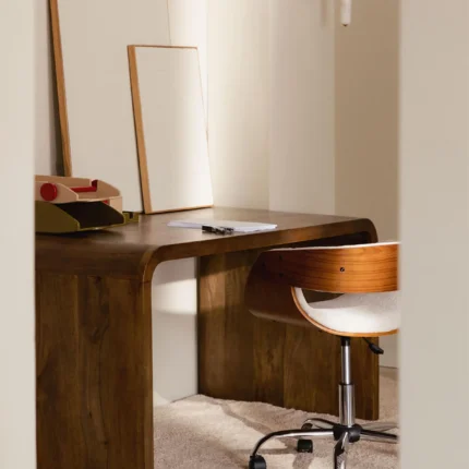 Mesa de Escritório de Madeira de Mangueira