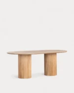 Mesa de Jantar Oval me Madeira de Manga Vienna - Image 5