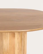 Mesa de Jantar Oval me Madeira de Manga Vienna - Image 3