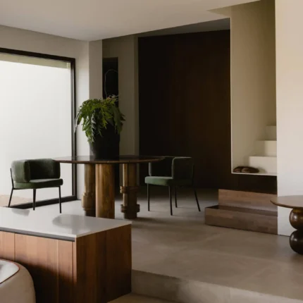 Mesa de Jantar Redonda Atenas