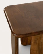 Mesa Lateral Quadara de Madeira de Manga (50x50 cm) Eliez - Image 2