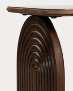 Mesa Lateral Quadara de Madeira de Manga - Image 3