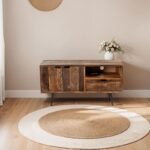 Meuble TV 115cm en Bois