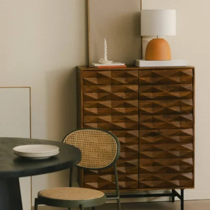 Móveis de bar em madeira de