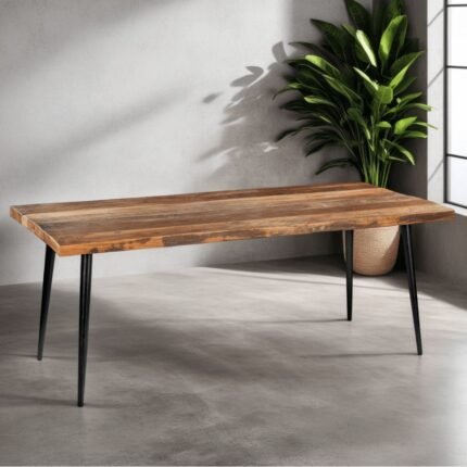 table de repas rectangulaire