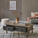 table de salon JUNKO en pin massif - Image 3