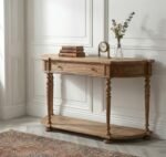 151 cm White Cedar Console Table