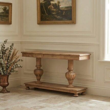 180 cm White Cedar Console Table
