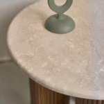 table ronde en bois de manguier - Image 5