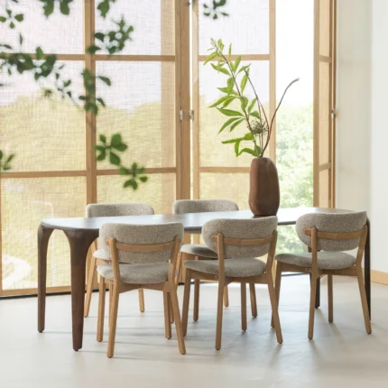 Fiore Mango Wood Dining Table