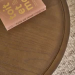 table de salon ronde mindi massif - Image 3