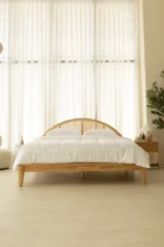 Soft Arch Rattan Headboard - Image 4