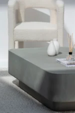 Blanca Concrete Coffee Table  - Image 5