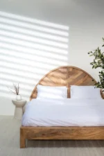 Damian Solid Mango Wood Bed 