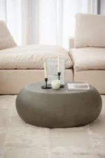 Rosso Concrete Coffee Table 